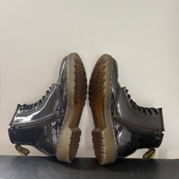 Dr Martens Junior 1460 Patent Leather Boots Size 4 - Picture 6 of 10